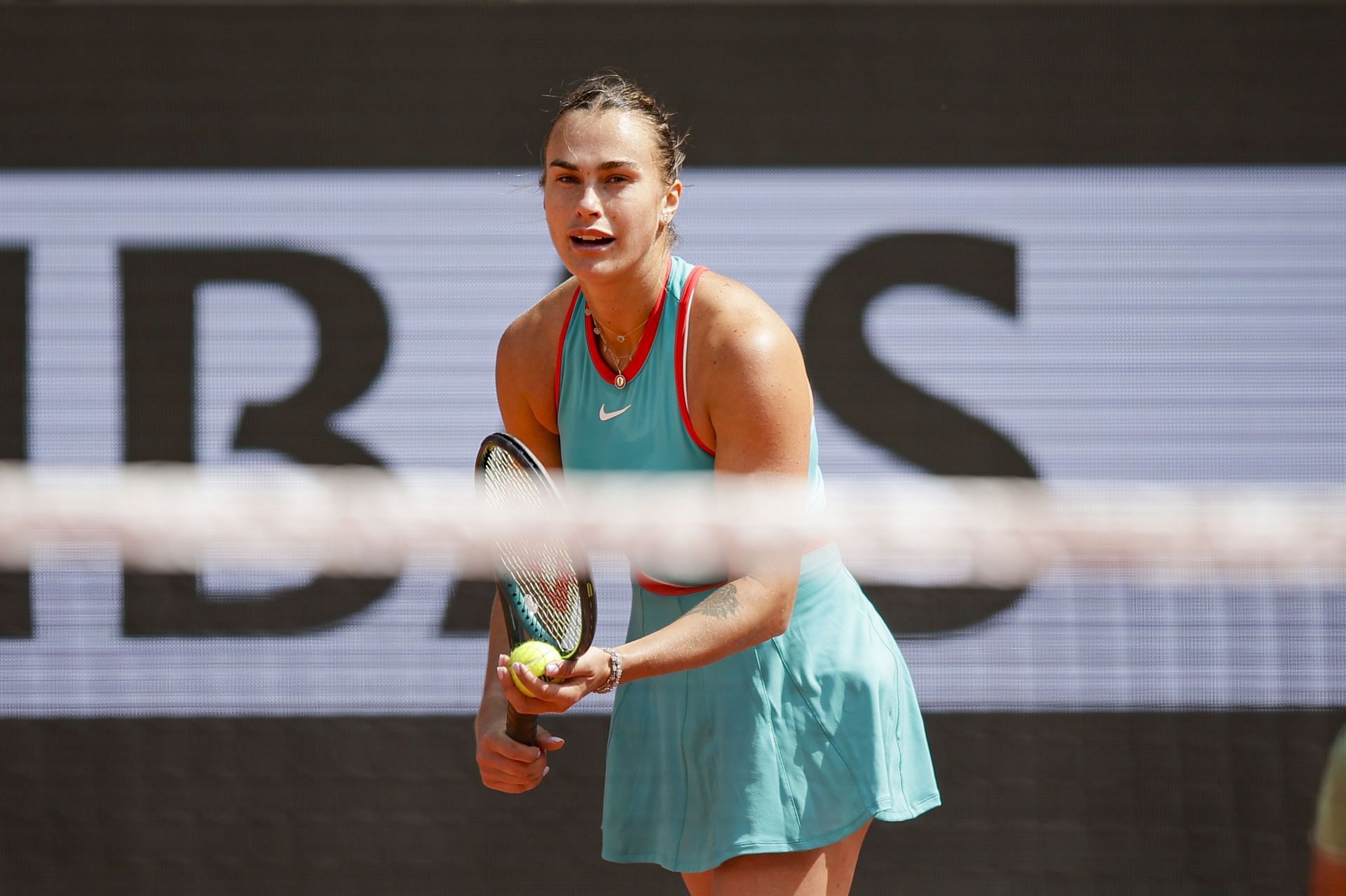 Aryna Sabalenka at the French Open 2025. (Photo: Getty)
